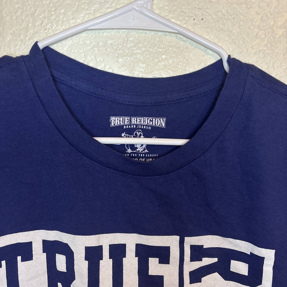 True Religion Vintage Men's Short-Sleeve Graphic T-Shirt, Size XL - Picture 3 of 16